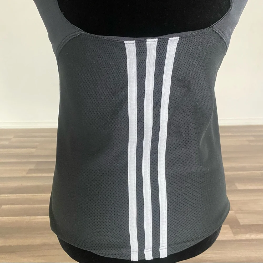 Adidas black Fitted Tank Top - Picture 6 of 11